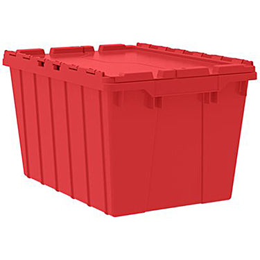 Akro-Mils® Attached Lid Container, 12 gal, 21 1/2